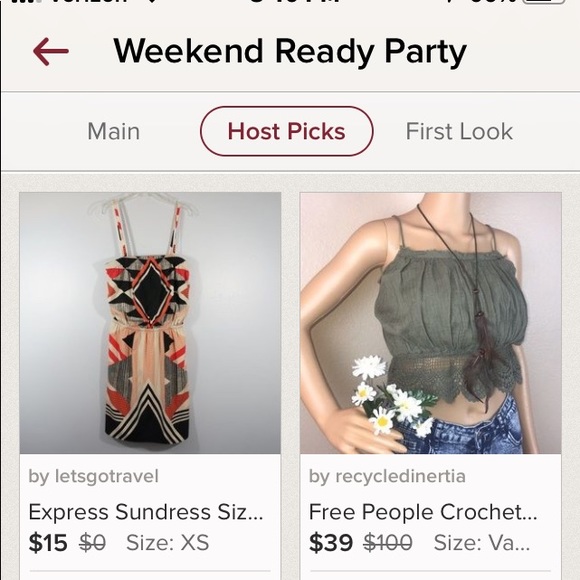 🌼HP🌼 Free People Crochet Lace Bohemian Crop Top - Picture 8 of 8